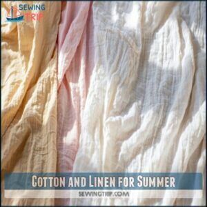 Cotton and Linen for Summer Cotton and Linen for Summer