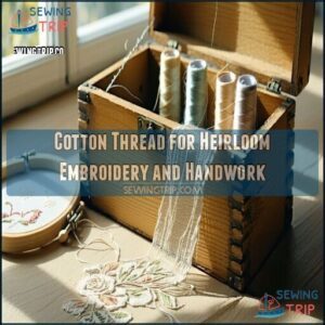 Cotton Thread for Heirloom Embroidery and Handwork