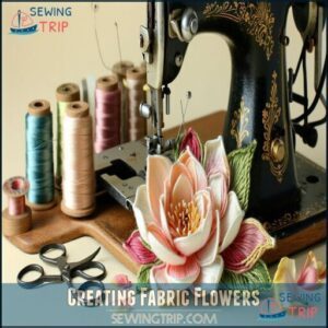 Creating Fabric Flowers