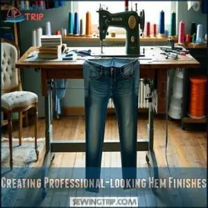 Creating Professional-looking Hem Finishes