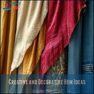 Creative and Decorative Hem Ideas