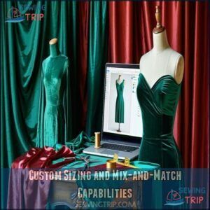 Custom Sizing and Mix-and-Match Capabilities Custom Sizing and Mix-and-Match Capabilities