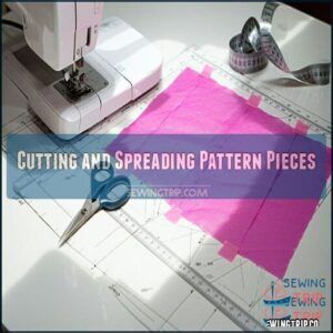 Cutting and Spreading Pattern Pieces