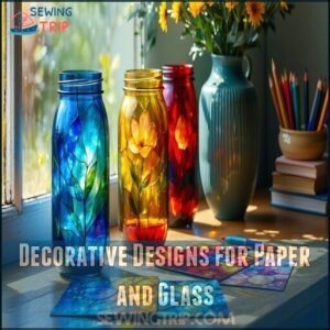 Decorative Designs for Paper and Glass