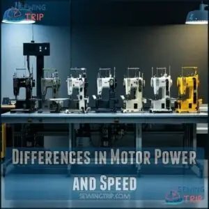 Differences in Motor Power and Speed