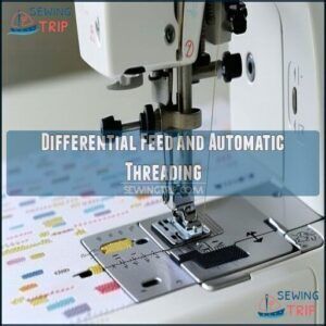Differential Feed and Automatic Threading