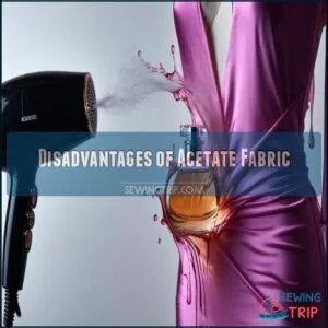 Disadvantages of Acetate Fabric