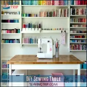 DIY Sewing Table