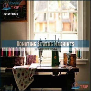 Donating Sewing Machines Donating Sewing Machines