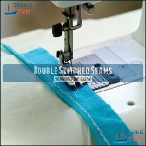 Double Stitched Seams Double Stitched Seams
