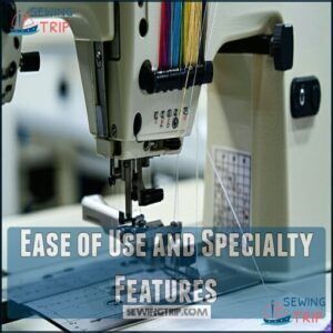 Ease of Use and Specialty Features