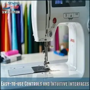 Easy-to-use Controls and Intuitive Interfaces