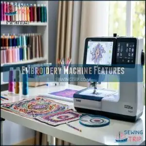 Embroidery Machine Features