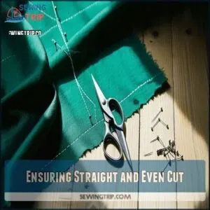 Ensuring Straight and Even Cut