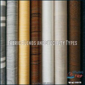 Fabric Blends and Specialty Types Fabric Blends and Specialty Types