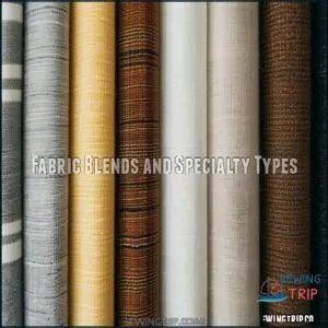 Fabric Blends and Specialty Types