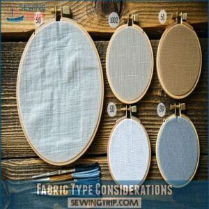 Fabric Type Considerations Fabric Type Considerations