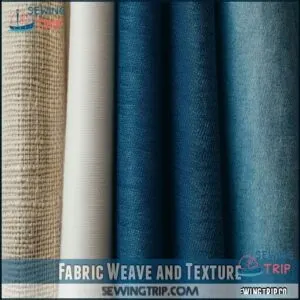 Fabric Weave and Texture