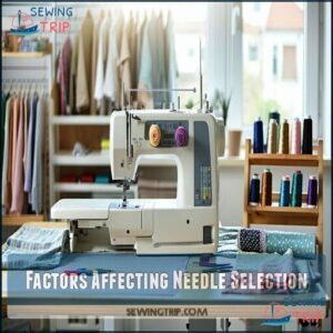 Factors Affecting Needle Selection