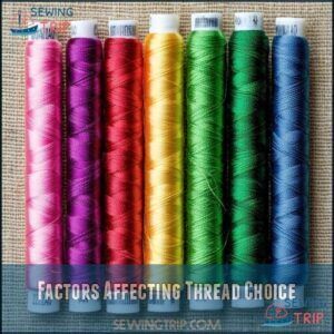 Factors Affecting Thread Choice Factors Affecting Thread Choice