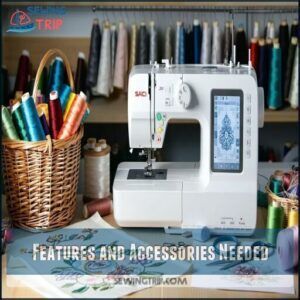 Features and Accessories Needed Features and Accessories Needed