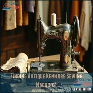 Finding Antique Kenmore Sewing Machines