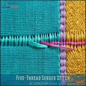 Five-Thread Serger Stitch