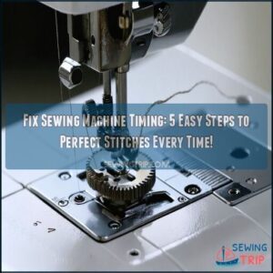 fix sewing machine timing