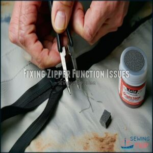 Fixing Zipper Function Issues