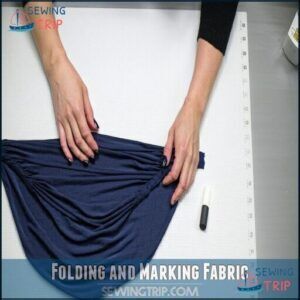 Folding and Marking Fabric Folding and Marking Fabric