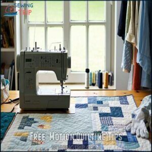Free-Motion Quilting Tips Free-Motion Quilting Tips