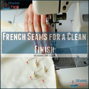 French Seams for a Clean Finish