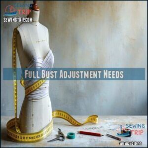 Full Bust Adjustment Needs