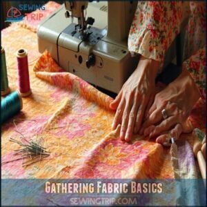 Gathering Fabric Basics