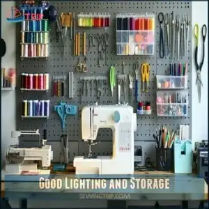 Good Lighting and Storage