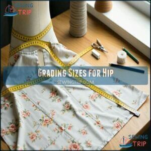 Grading Sizes for Hip Grading Sizes for Hip