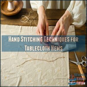 Hand Stitching Techniques for Tablecloth Hems