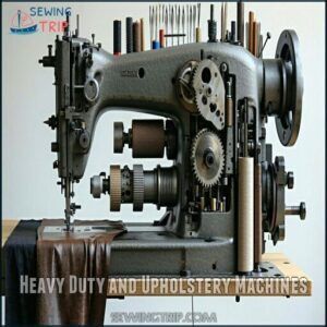 Heavy Duty and Upholstery Machines Heavy Duty and Upholstery Machines