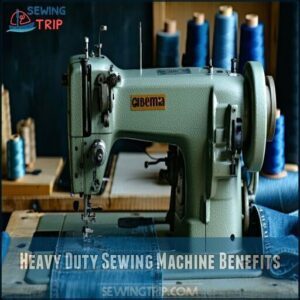 Heavy Duty Sewing Machine Benefits