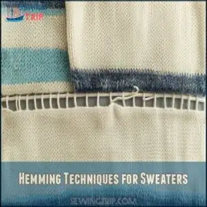 Hemming Techniques for Sweaters