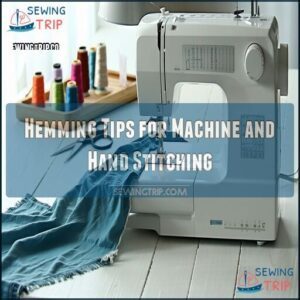 Hemming Tips for Machine and Hand Stitching