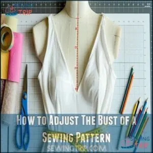 How to Adjust The Bust of a Sewing Pattern