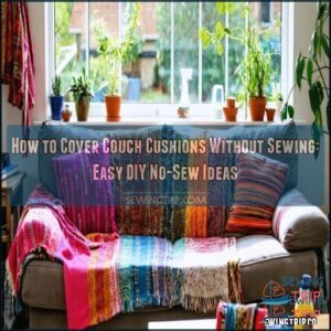 how to cover couch cushions without sewing