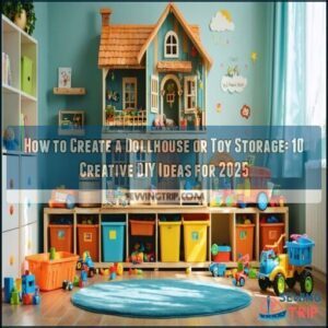 how to create a dollhouse or toy storage