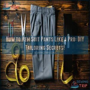 how to hem suit pants how to hem suit pants