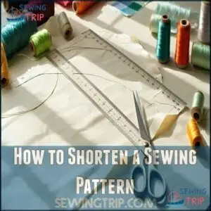 How to Shorten a Sewing Pattern