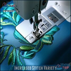 Increased Stitch Variety