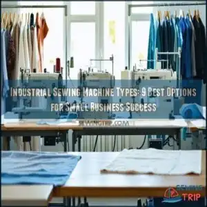 industrial sewing machine types for small business