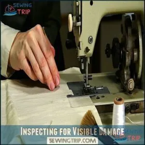 Inspecting for Visible Damage