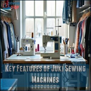 Key Features of Juki Sewing Machines